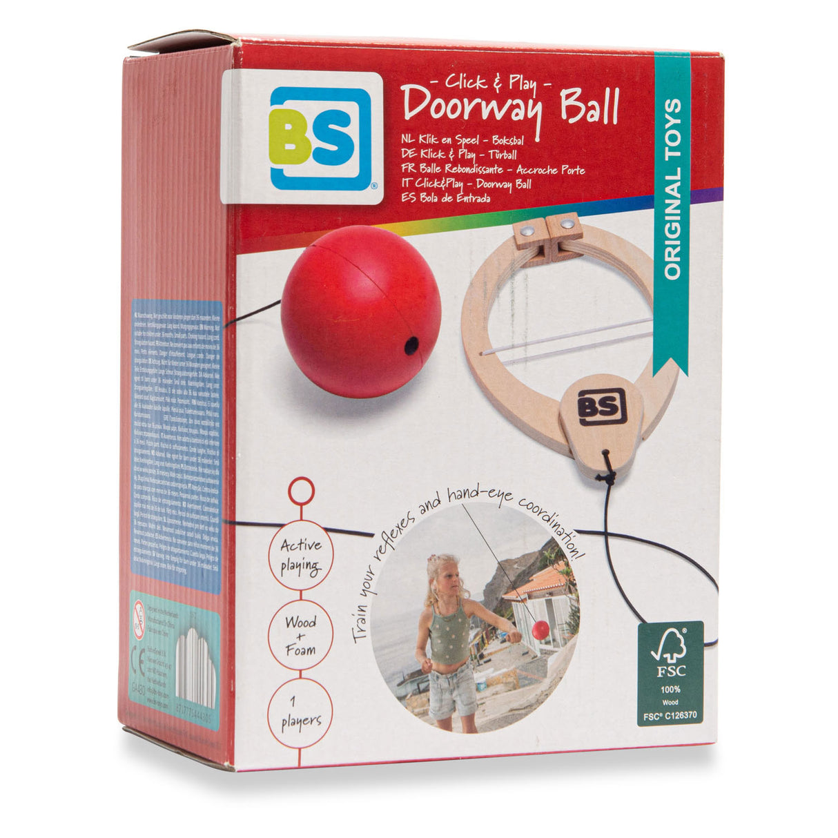 Bs Toys Click and Play Punching Bag - un jeu d'enfant