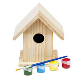 Hračky BS vytvářejí vlastní dřevěnou budovu Birdhouse Set