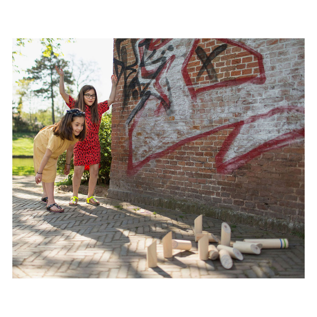 Jeu de lancer en bois finlandais BS Toys
