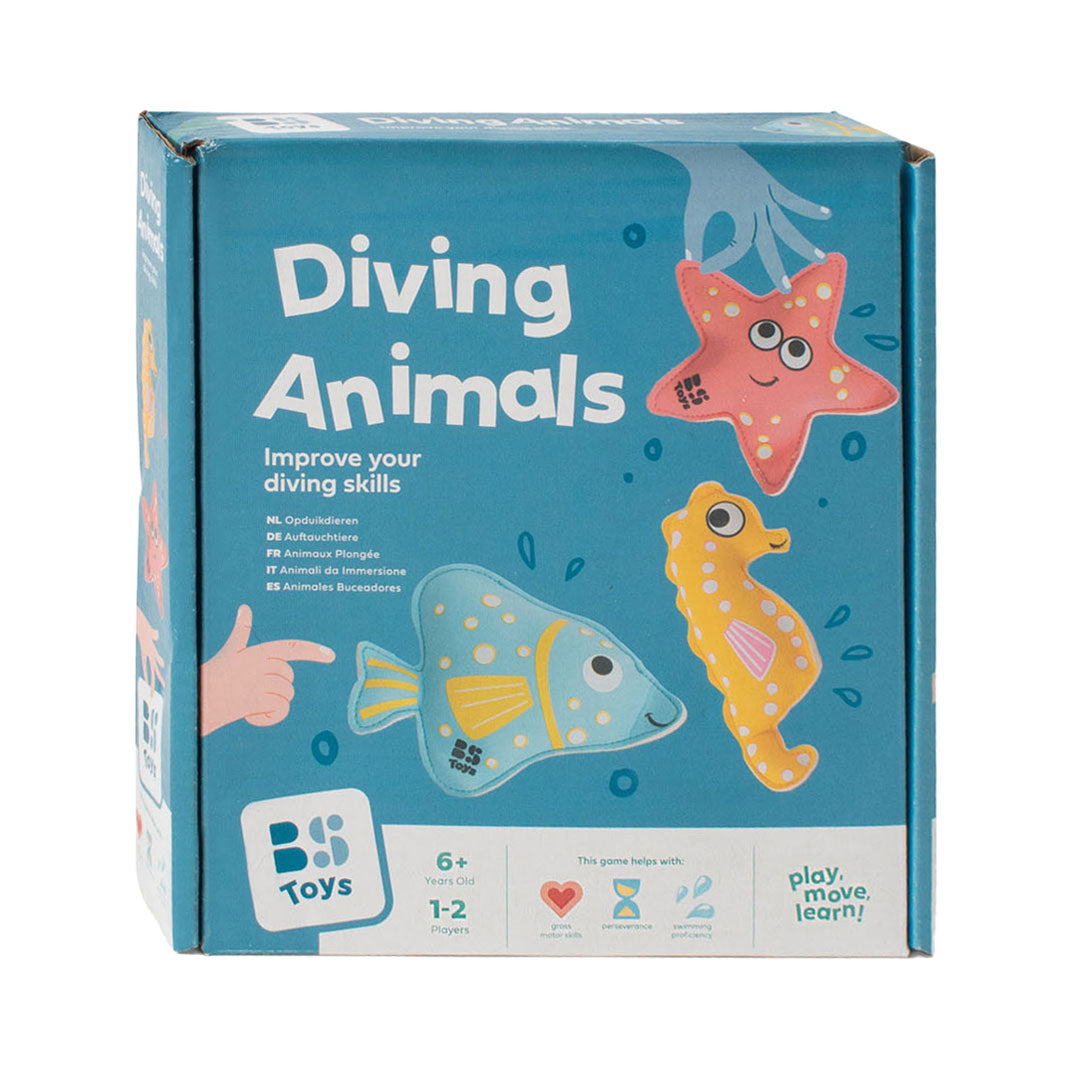 BS Toys diving toy marine animals filled with sand, 3st.