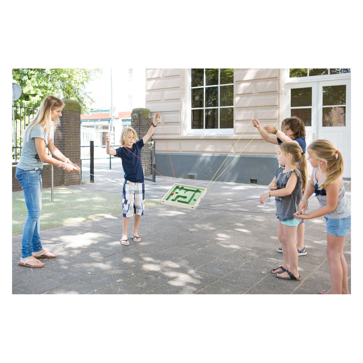 Bs Toys balles de jeu d'équilibre en bois