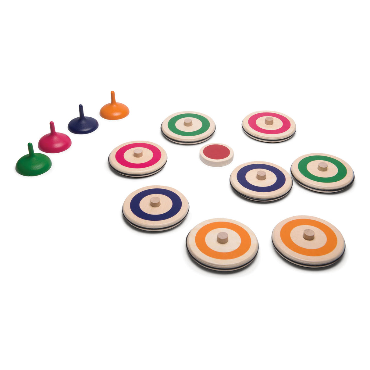 BS Toys Houten Innen Curling Game, 13dlg.