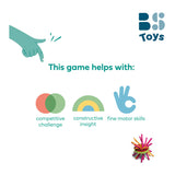 BS toys Jeu en bois Mikado melon, 31 pièces.