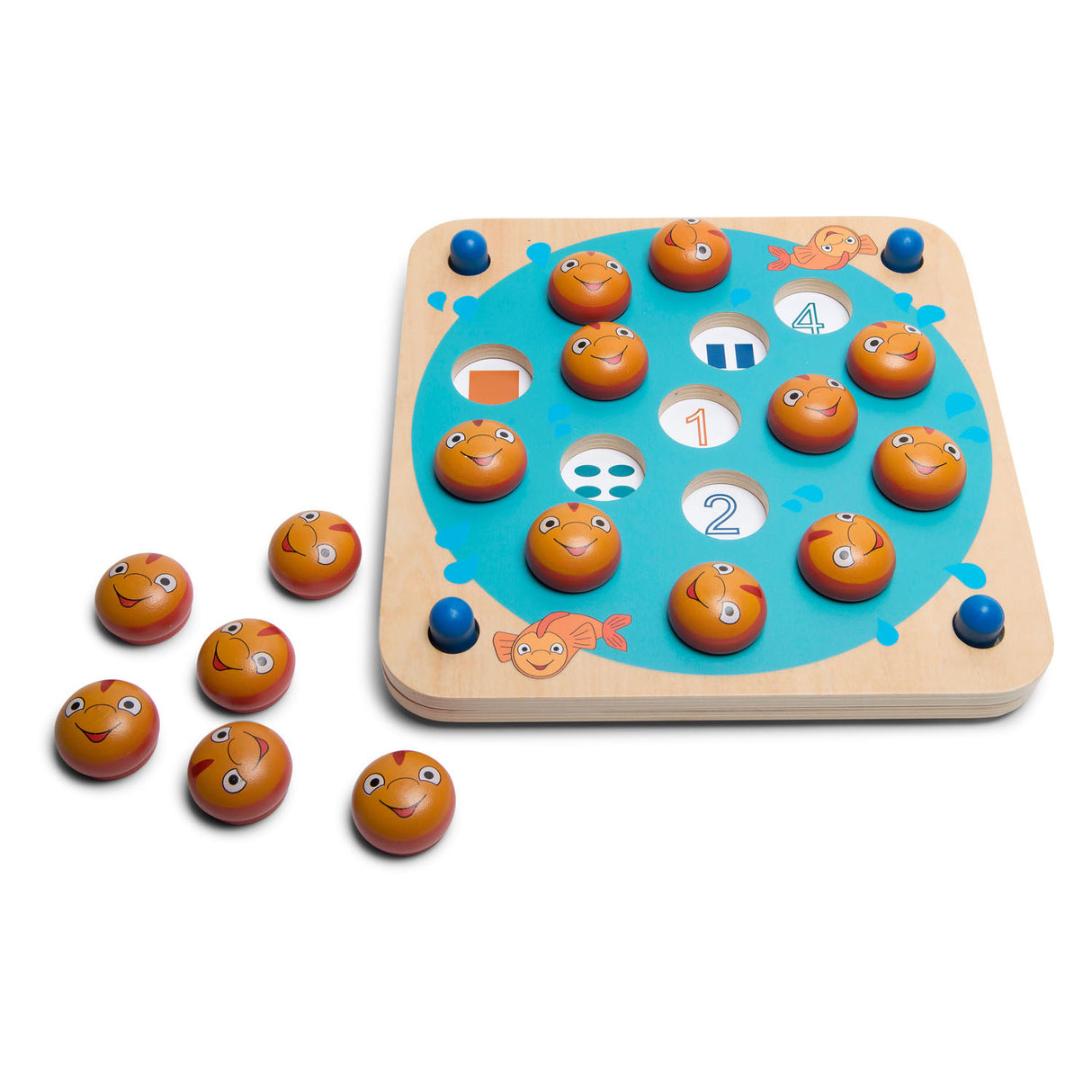 BS Toys Holz Memo Game Fish, 20dlg.