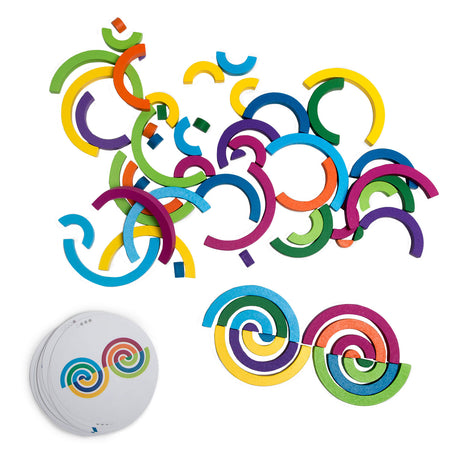 Bs Toys jeu d'arcs de vitesse en bois