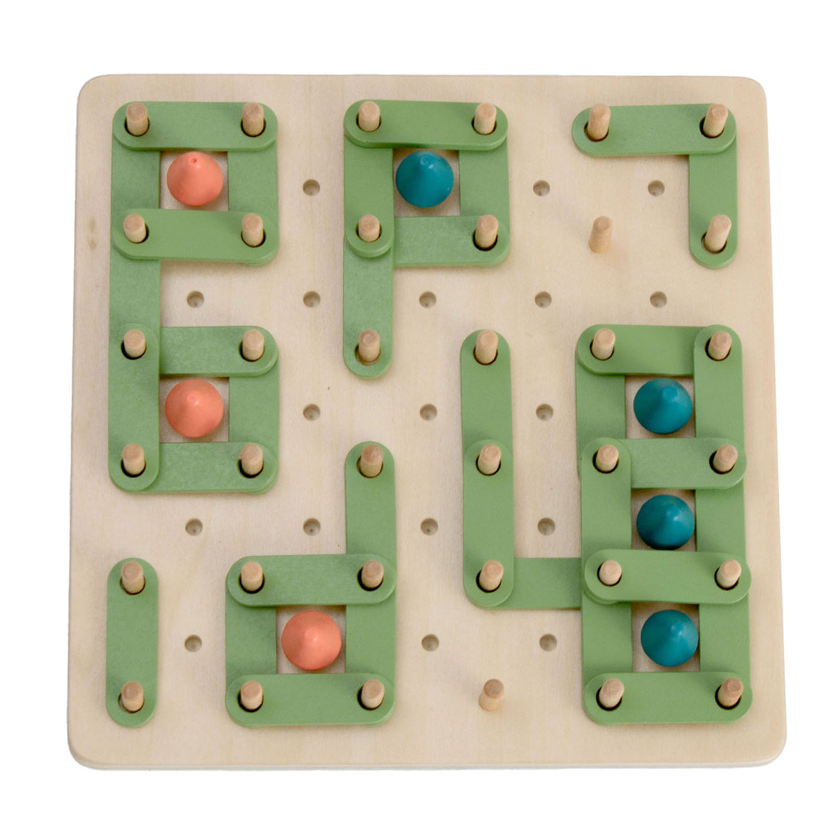 Bs toys dots boxes houten spel