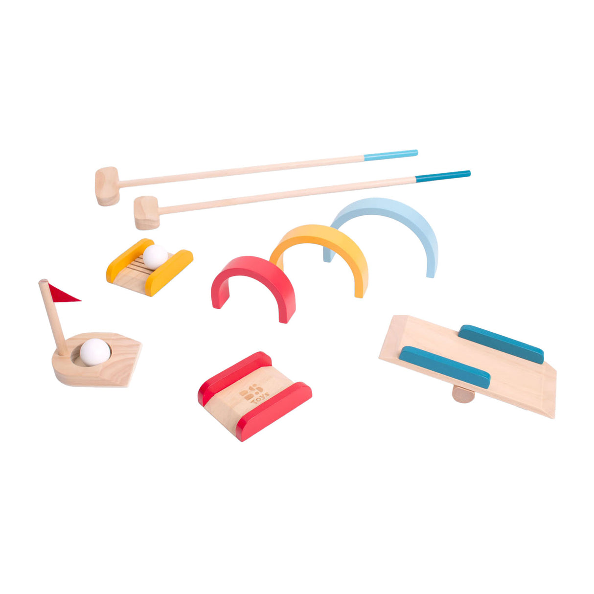 Hračky BS Toys Wooden Golf Set