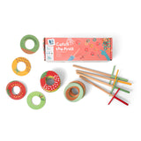Les jouets Bs attrapent le jeu de capture et de lancer de fruits, 31 pièces.