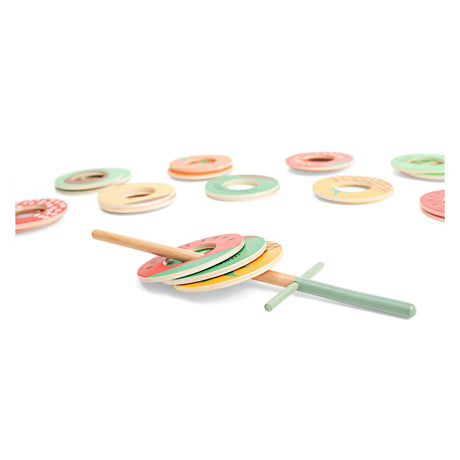 Les jouets Bs attrapent le jeu de capture et de lancer de fruits, 31 pièces.