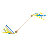 Bâton rotatif en bois avec ruban BS Toys