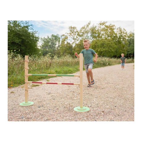 Bs Toys - Bois de haies de saut - Bois FSC - Cheval de loisir - Haies - Convient à partir de 6 ans