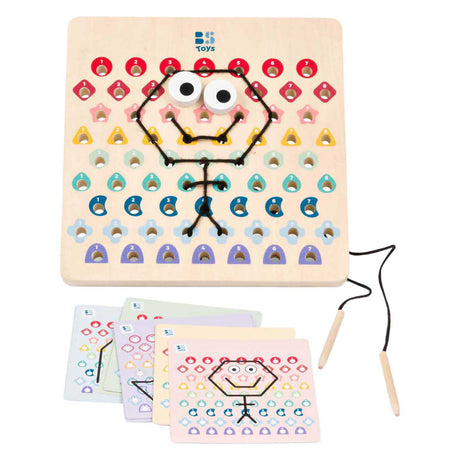Fil et code en bois Bs Toys