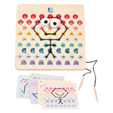 Fil et code en bois Bs Toys