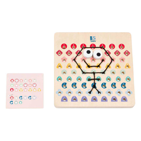 Fil et code en bois Bs Toys