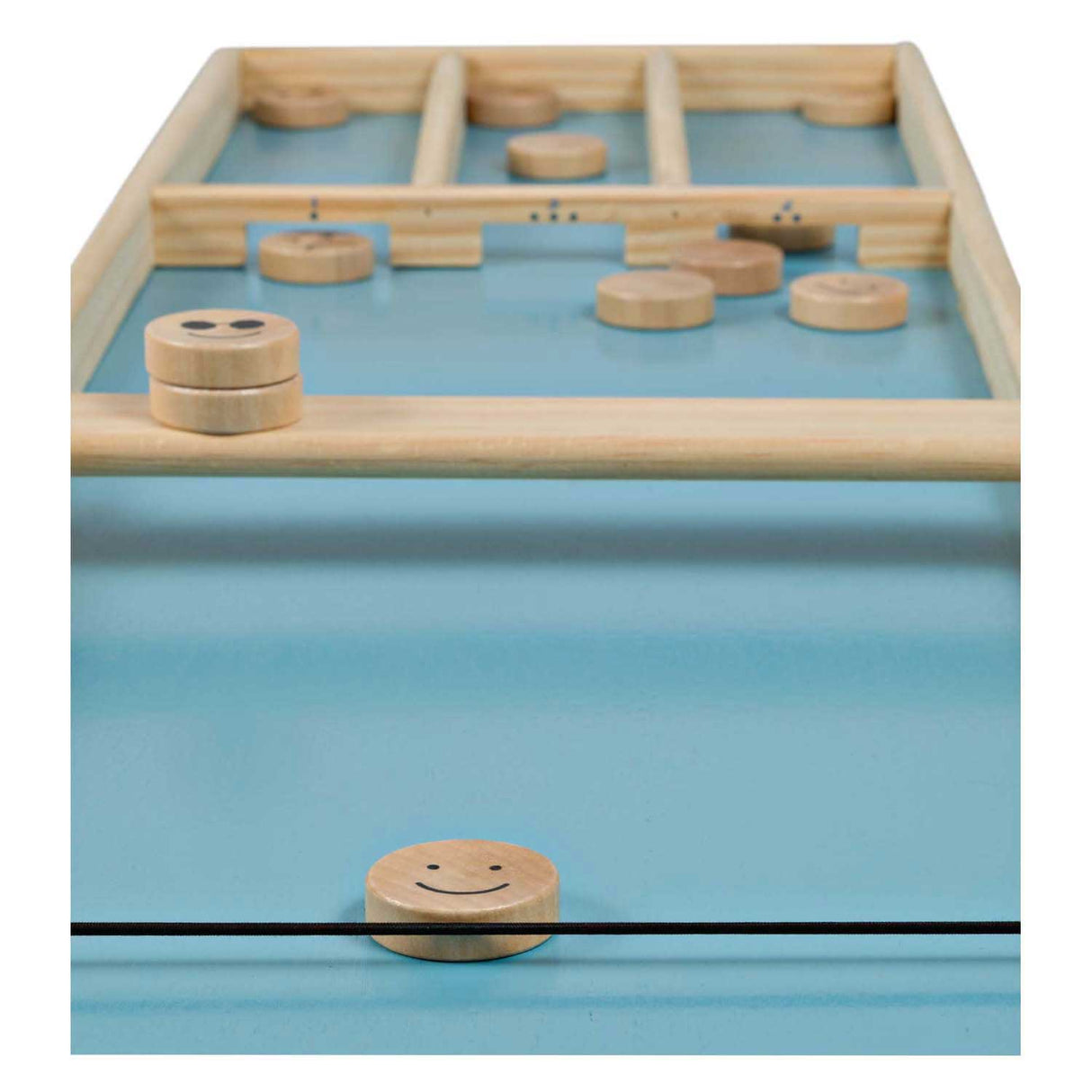 Jeu de palets en bois BS toys junior - 19 pièces.