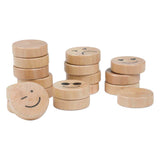 Jeu de palets en bois BS toys junior - 19 pièces.