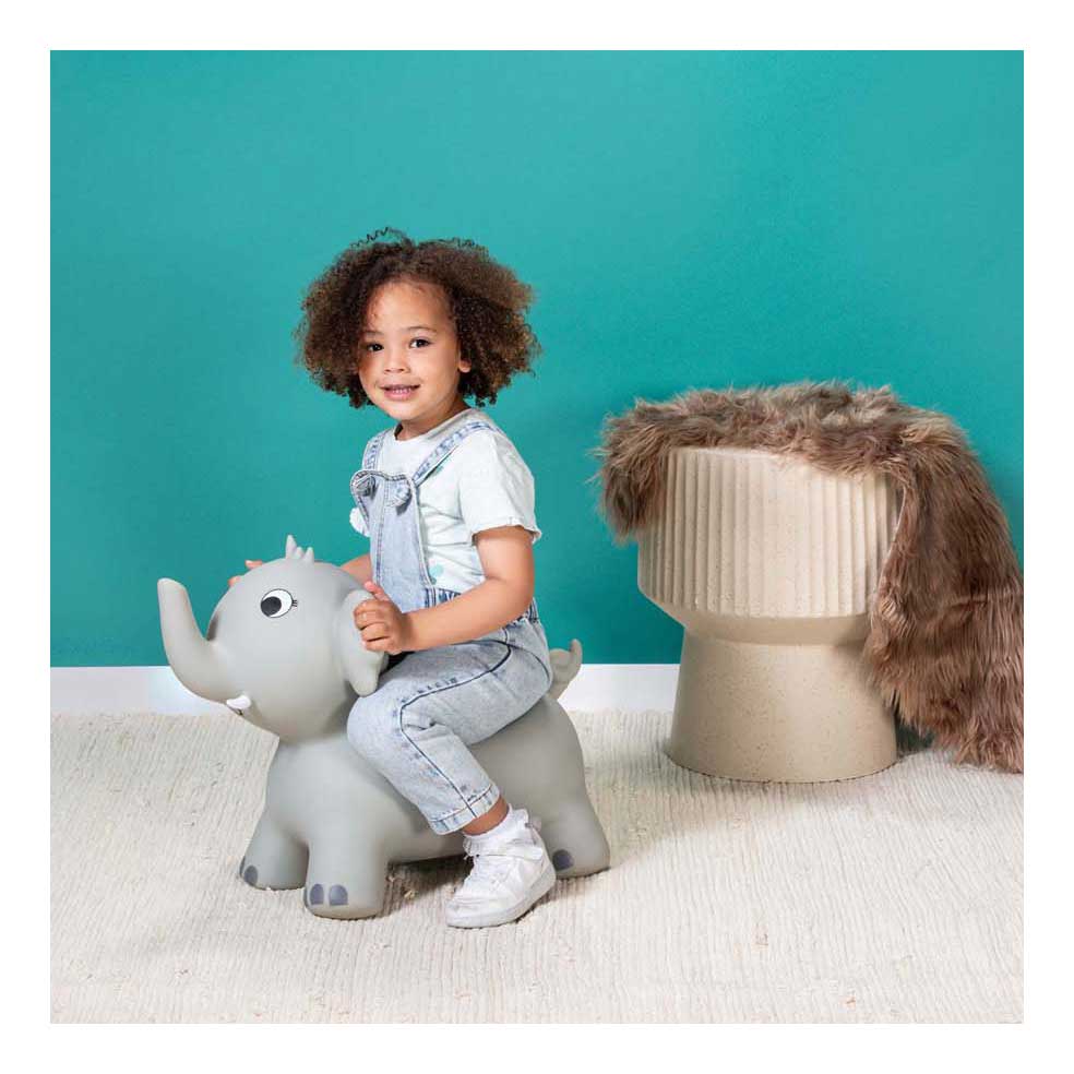 BS Toys Jumping Animal Elephant GA525 – Animal Sauteur Gonflable + Pompe
