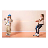 Bs Toys jeu de tir à la corde en bois pour deux à trois parties.