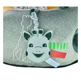 Sophie la girafe siège bébé jeu - chaise bébé avec activités - jouets bébé - cadeau maternité - cadeau baby shower - à partir de 3 mois - 27 x 55 x 50 cm