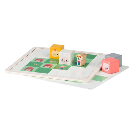Bs toys houten boerenerf shuffle spel