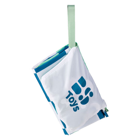 Bs toys vouw speel schaken xl - extra groot schaakspel voor kinderen vanaf 8 jaar - opvouwbare schaakmat voor binnen buiten - 32 houten schaakschijven - educatief bordspel voor 2 spelers - strategisch denkspel kinderspeelgoed met opbergtas
