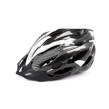 Mirage Helm L 58-62 Silver Black Blanc