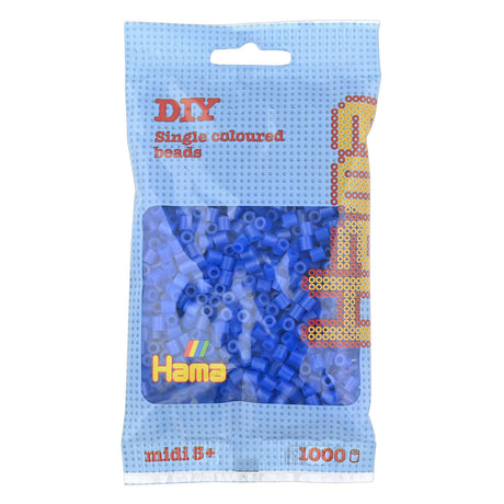 Hama String Beads - Blue Neon (036), 1000st.