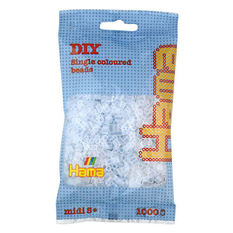 Perles thermocollantes Hama midi - transparentes (019), 1000 pcs.