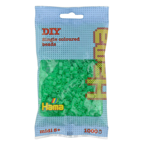 Perles thermocollantes Hama midi - vert transparent (016), 1000 pcs.