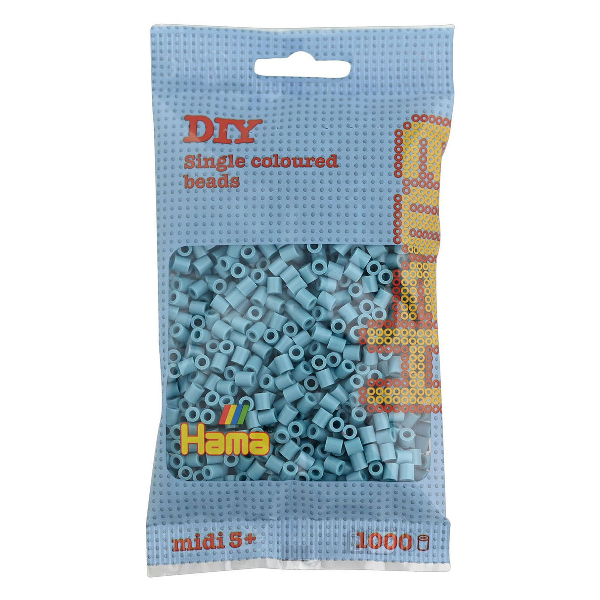 Perles thermocollantes Hama midi - turquoise (031), 1000pcs.