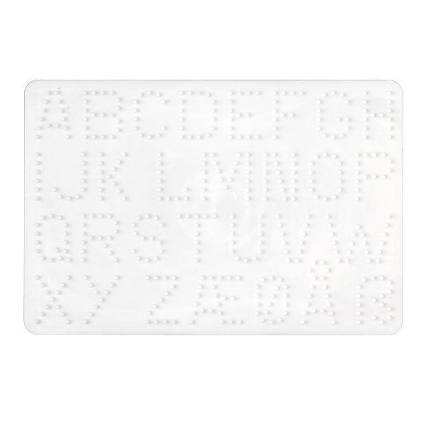 Plaque de base de perles thermocollantes Hama lettres blanches