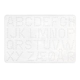 Plaque de base de perles thermocollantes Hama lettres blanches