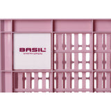 Basil Fietskrat S - Small - 17,5 litres - rose