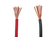 Câble électrique 1x 6mm² noir 25 mètres