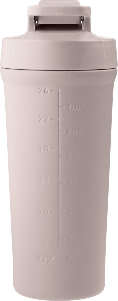 Aya ida - bouteille shaker - gourde - sport - fitness - shake cup - 750ml - rose tendre