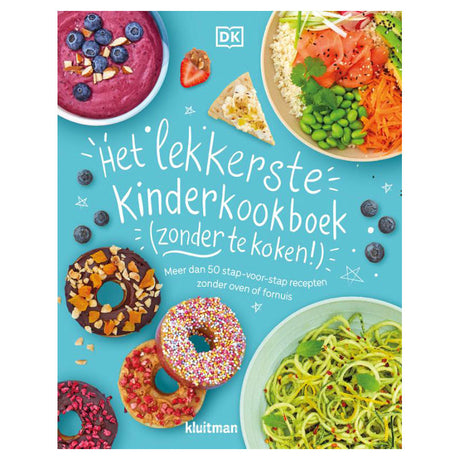 Kluitman édite le livre de cuisine pour enfants le plus savoureux (sans cuisson!)