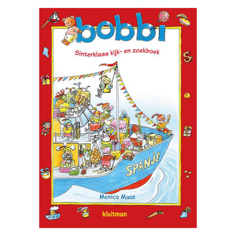 Editeur Kluitman Bobbi Sinterklaas livre de visualisation et de recherche