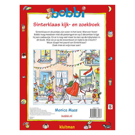 Editeur Kluitman Bobbi Sinterklaas livre de visualisation et de recherche