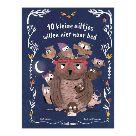 Editeur Kluitman 10 petites chouettes qui ne veulent pas se coucher