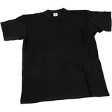 T-shirts Creativ Company, L: 32 cm, taille 3-4 ans, col rond, 145 g, noir, 1 pièce