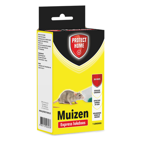Aucune marque ne protège les souris et les rats de remède pour souris express à domicile | 2 pièces