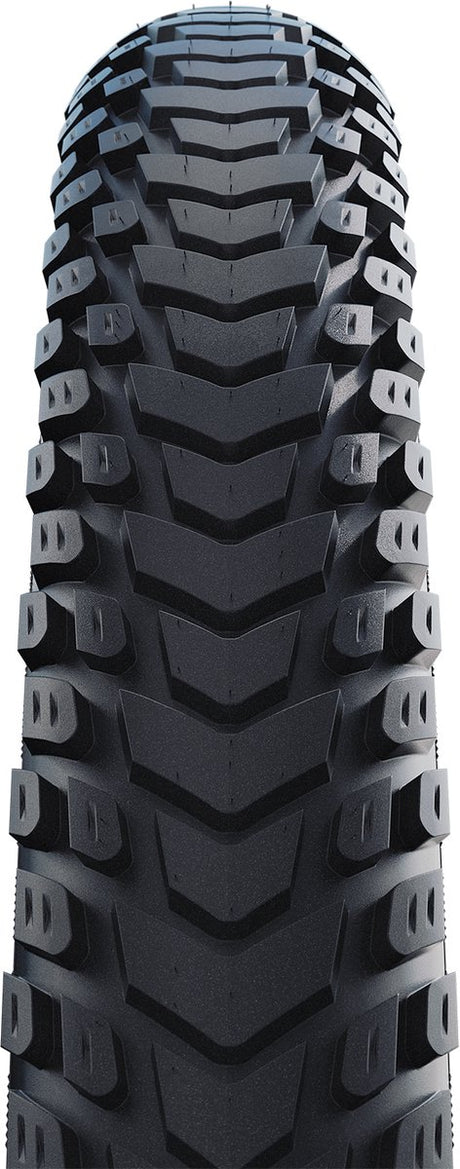 Schwalbe marathon mondial - filaire - addix - raceguard - 28x2.00 - noir + reflex