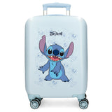 trolleykoffer happy blauw, 50cm