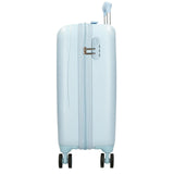 Valise trolley happy stitch bleu, 50cm