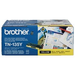 Cartouche de toner brother TN135y jaune