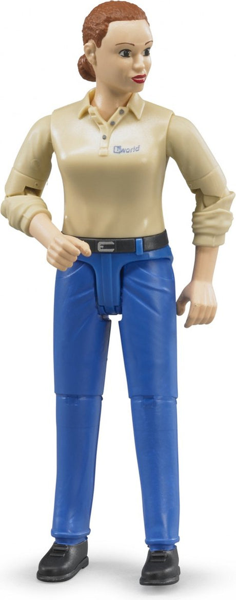 Bruder bworld figure femme | 2 pièces