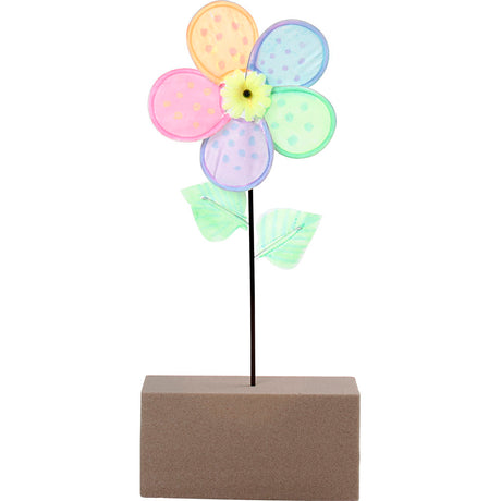 Creativ Company Flowers Windmolen 20cm, 10e.