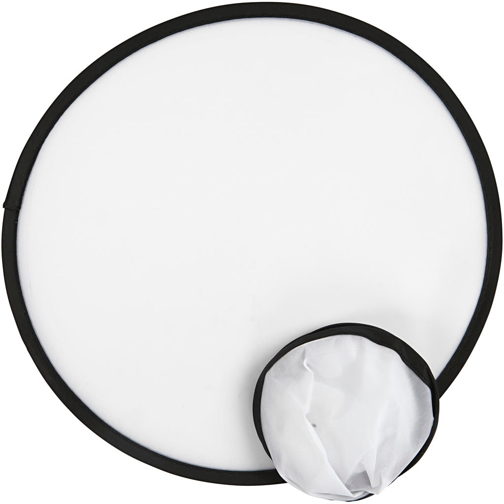 Frisbee Creativ company, d 25 cm, blanc, 5 pièces 1 boîte
