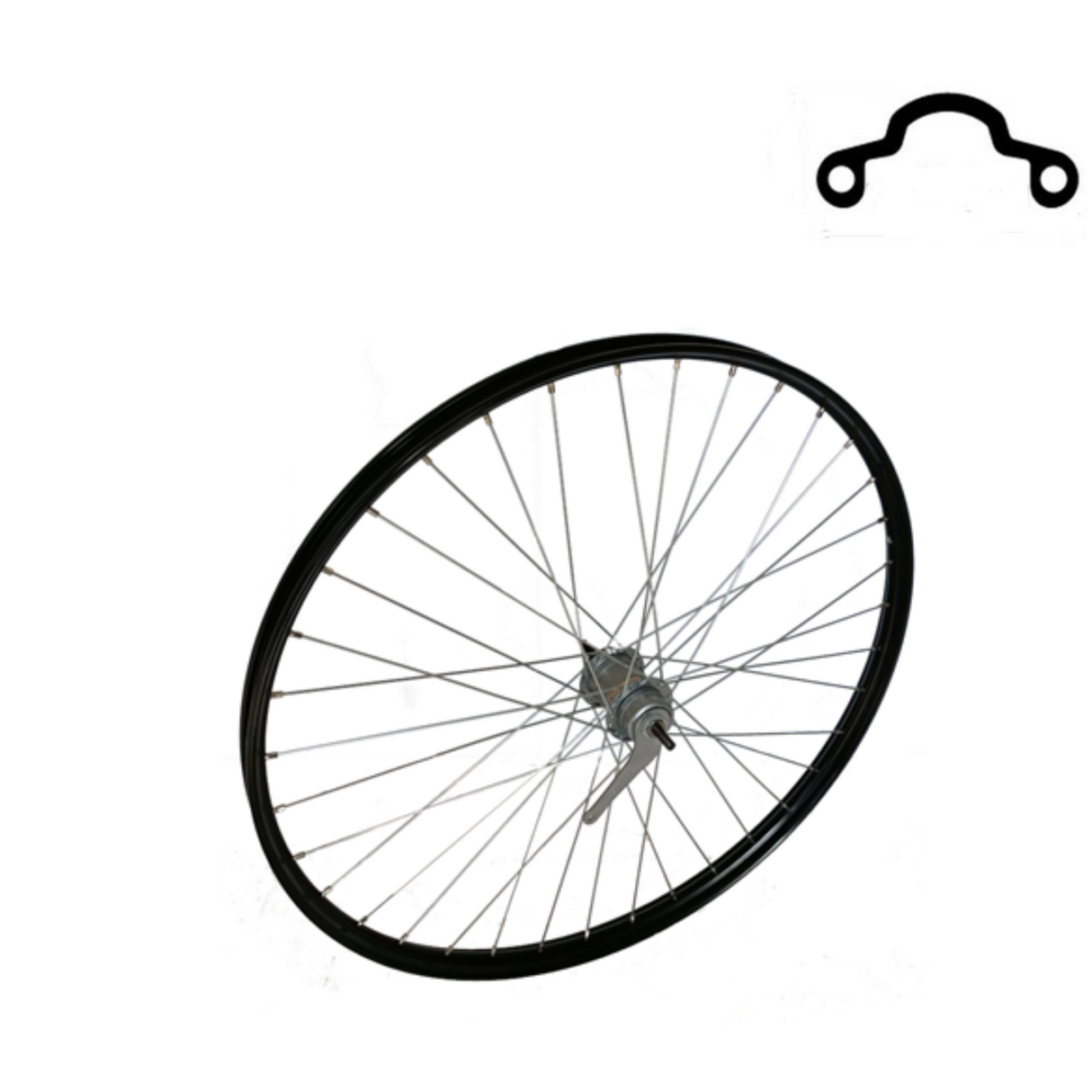 Roue arrière Shimano 28x1 1 2 moyeu de frein Nexus 3