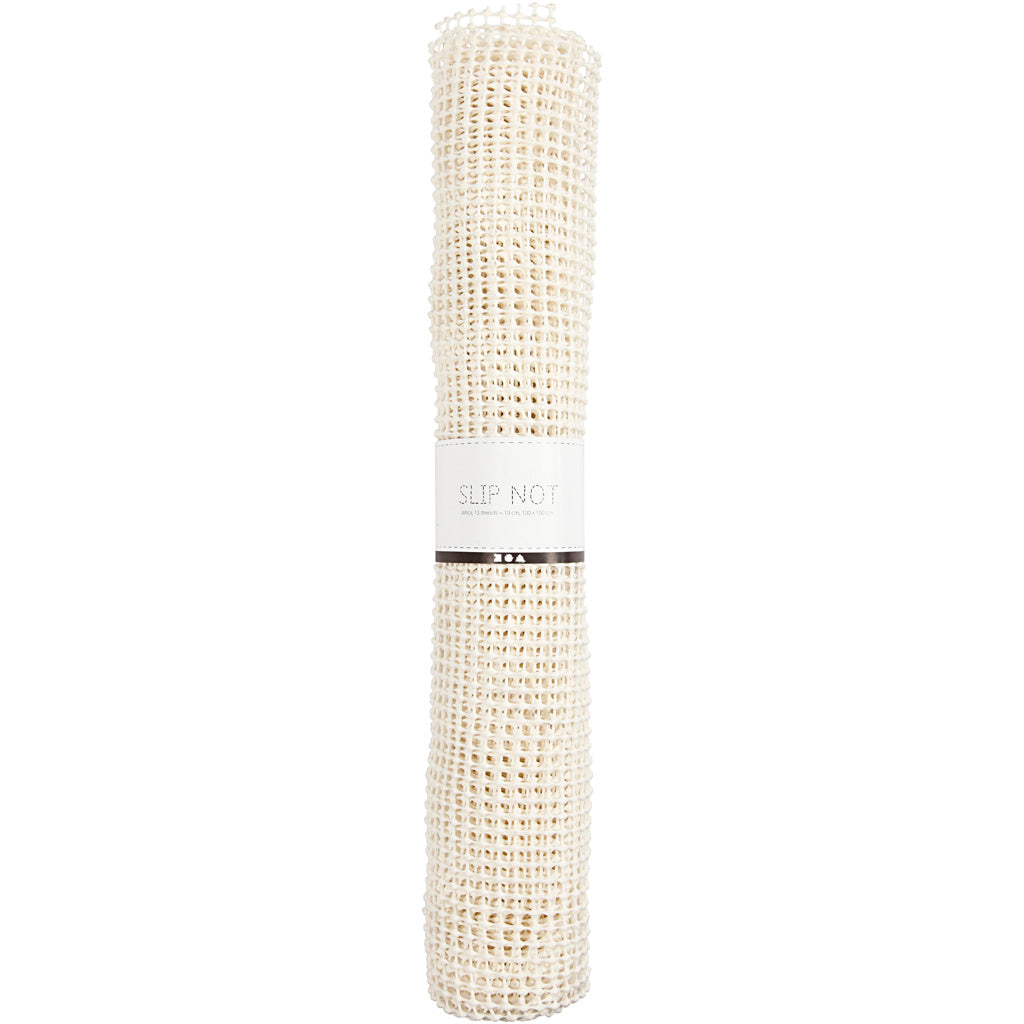 Tapis antidérapant Creativ company, l: 100 cm, blanc, 150 cm 1 rouleau